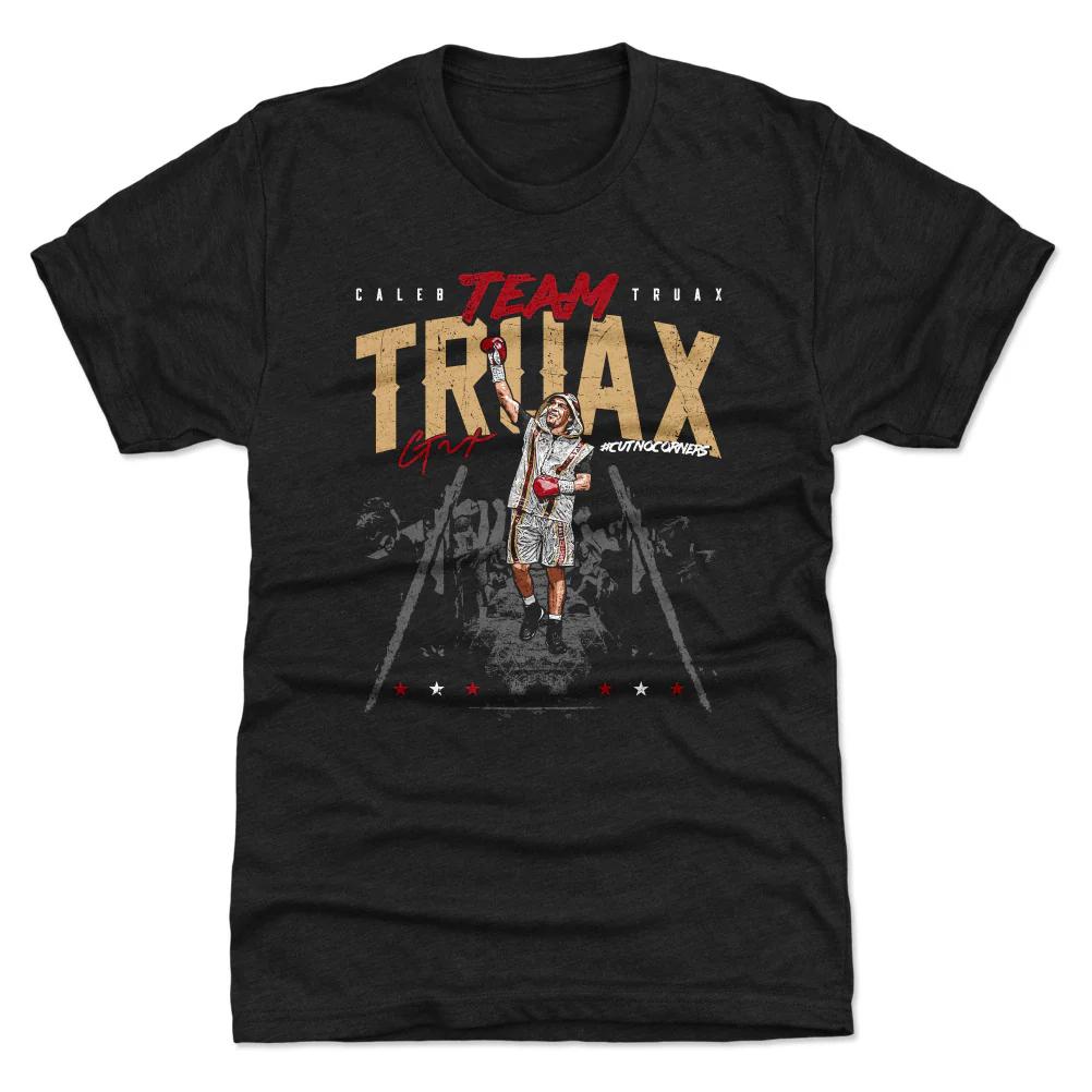 

2026 Summer UFC Caleb Truax Fighting Graphic Tshirt Women Sports Cotton Short Sleeve Loose Leisure Fitness Shirt Unisex 4XL
