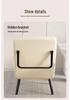Dual-Use Reclining Office Chair: Foldable Nap Bed/Sofa Seat with Adjustable Backrest