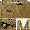 Korean Style Unisex Waist Apron: Water-Repellent, Stain-Resistant, Printed Logo, Perfect for Catering.