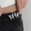 Y2K Butterfly Pants Button Tightener Waist Buckle Jean Buttons for Loose Jeans Fashion   Party