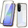 Samsung Galaxy A36 5G Case, Magnetic Dual Glass, Gold