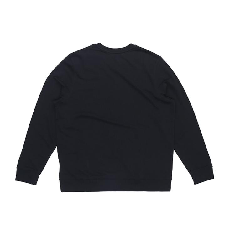 Under Armour Rival Sweatshirts Men's Black Crew Neck Moderate Regular 1370391-001