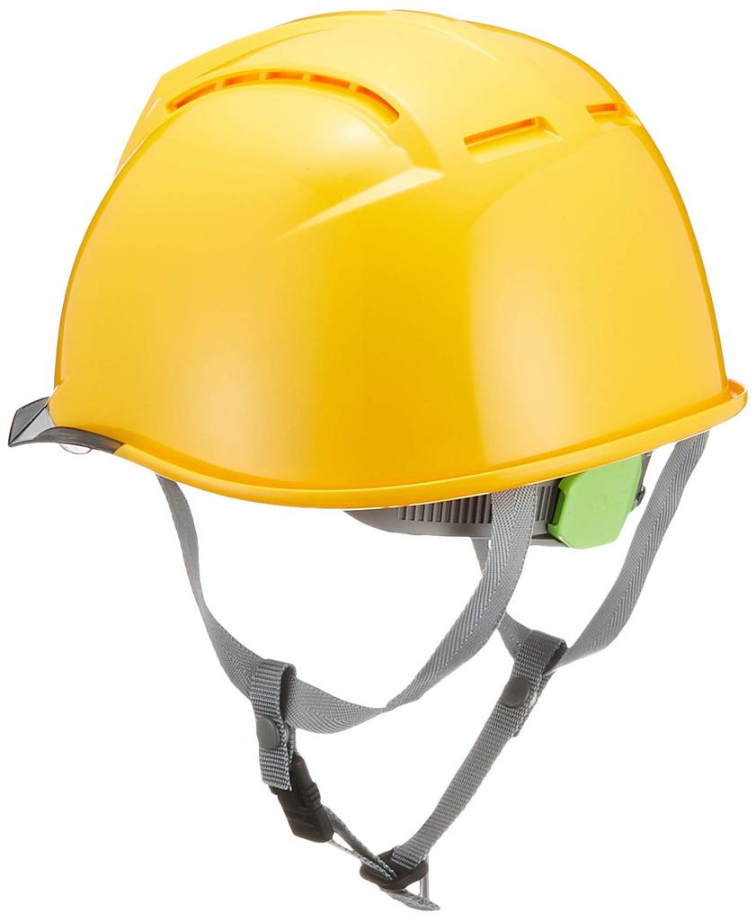DIC Plastic Helmet with Clear Protective Shield and Styrofoam AA11EVO-CSW Vents, Visor, Face, Liner, Yellow/Smoke AA11-CSW-HA6E2-A11-YE-S