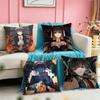 Game DDanganronpa Pillow Case Square DoubleSided Sofa Cushion Cover Bedroom Bedside Pillow