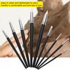 9pcs Clay Sculpting Tool Set Rubber Head Sculpture Tools Shapers Accessory