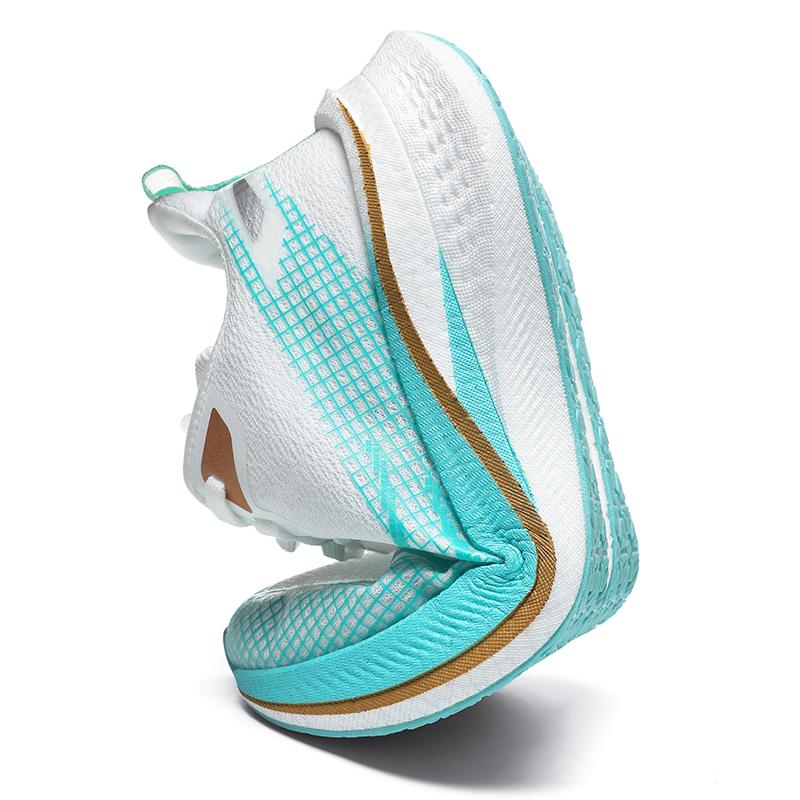 Running Shoes Men's Carbon Plate Professional Sports Shoes Student Couple Casual Shoes Really Burst Soft Sole Racing