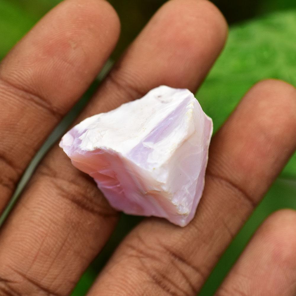 56 Ct NATURAL Pink Opal Uncut Rough Loose Gemstone For Collectors