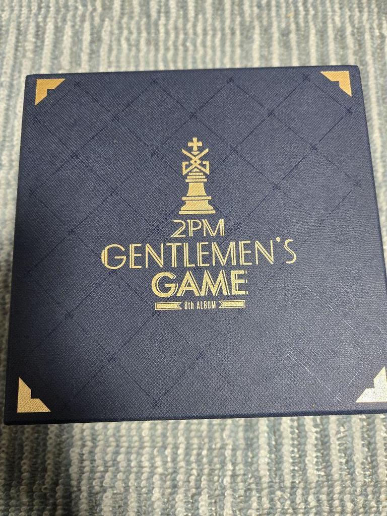 [USED] 2PM GENTLEMAN'S GAME Korean Limited Edition Photobook Junho