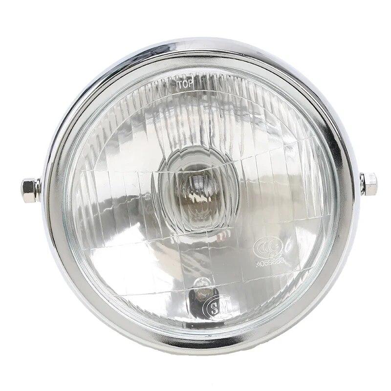 Motocyklový světlomet dálkových/tlumených světel pro Honda JH 70 Yamaha Suzuki Harley Cafe Racer Motocyklové světlomety ATV