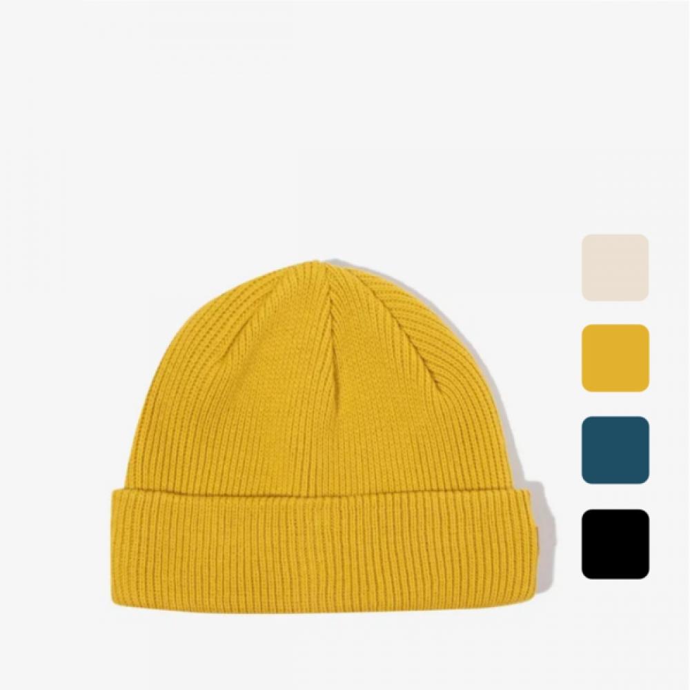 Fila Stylish Popular Beanie 4 Types Basic Folding Beanie   Fs3knf6303x TBU (teal blue)