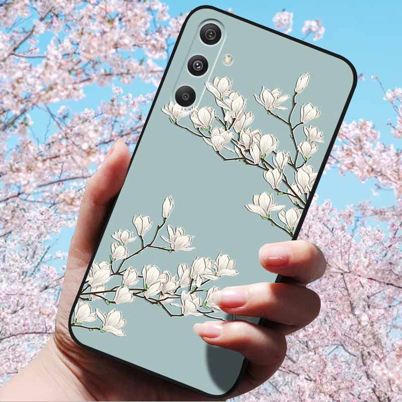 For Samsung Galaxy A16 5G 4G Cases 3D Relief Soft Silicone Cover Retro Embossed for Galaxy S24 FE Plus S 24 Phone 3D Soft Cases