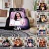 3D Print Eva Queen Blanket Soft Sofa Cover Throw Blanket Fleece Tapestry Lightweight Warm Bed Blankets For Bedroom Couch