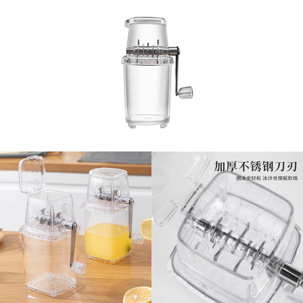 Portable Handheld Ice Crusher With Safety Features And Easy Control For Personal Use