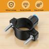 Quick Connect Drain Saddle Valve Leak Proof Adjustable Water Filters Valve Clamp Saddle Clamp Hose Pipe Adapter Water Filtration