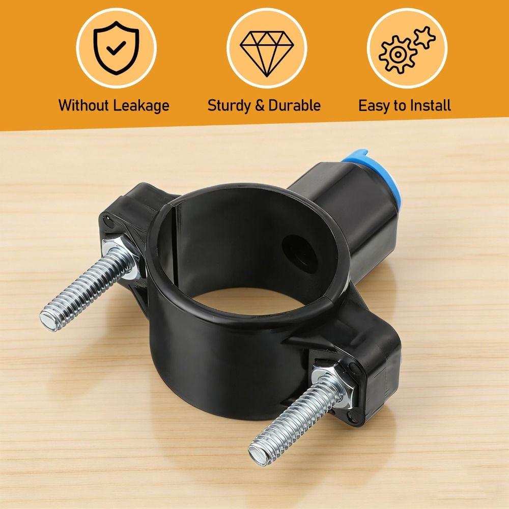 Auslaufsicherer Abfluss-Sattelventil-Sattelschelle Schlauchrohr-Adapter Wasserfiltration