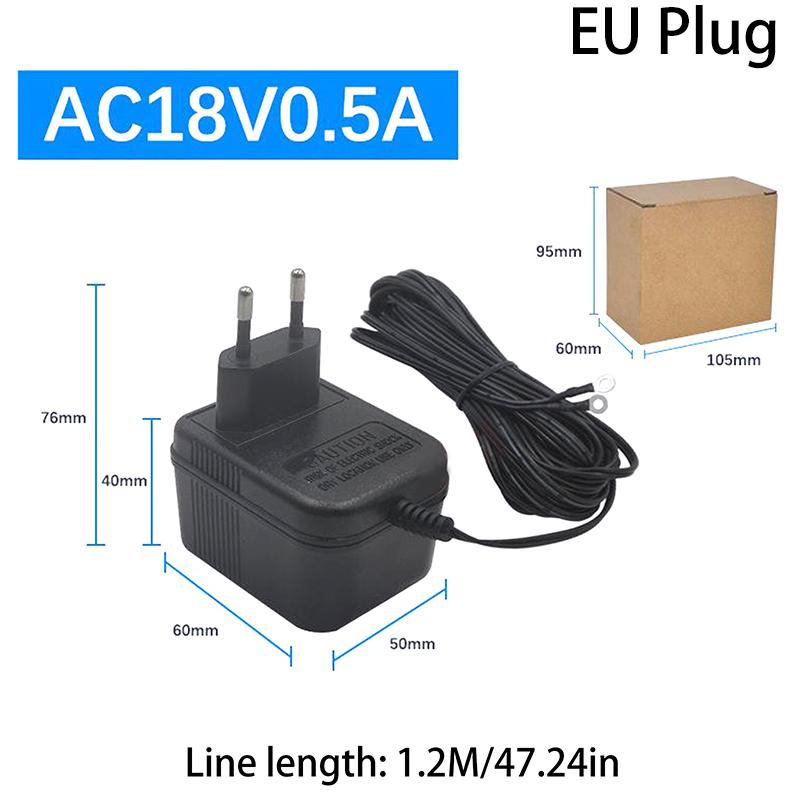 

Адаптер питания переменного тока с вилкой США и ЕС 18 В, трансформаторное зарядное устройство для Wi-Fi, умный видеодомофон, камера, дверной звонок, домофон, кольцо 220 В