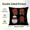 Cute Domo-Kun Pillowcase Toon Gift Cushion Cover Bedroom Home Sofa Chair Seat Decor Pillow Case