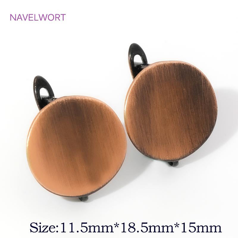 Fasteners For Earring Antique Bronze Shvenzy Earwires Brass Earring Hooks Earring Fixtures For DIY Earrings Making Accessories
