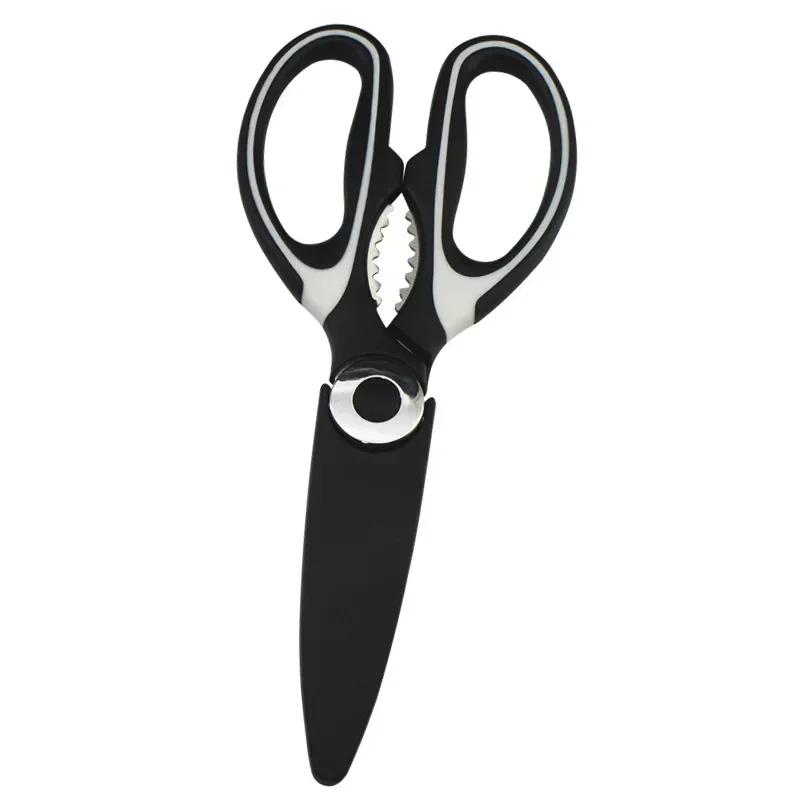 

Кухонные ножницы для готовки из нержавеющей стали, универсальные, для куриных костей, кухонные многоцелевые, сверхпрочные, для мяса и птицы