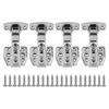 4Pcs 2.0mm Thickness Door Hinge Buffering Damping Soft Close Hinge Hydraulic Hinge  Storage Cabinet