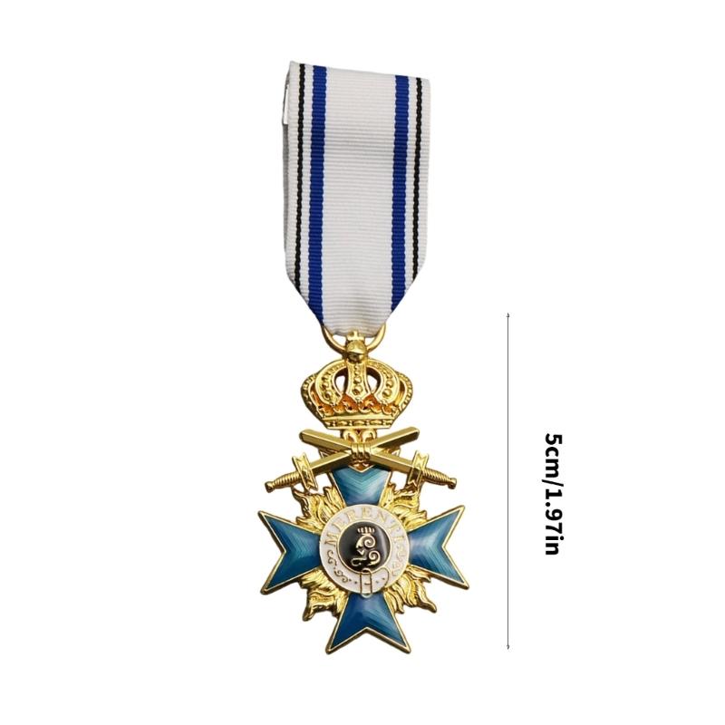 Prussia Crowns Crosses Medals Lapel Pin Militarys Medals Brooch Pin,Suit Pin Clothing Accessories Jewelry for Women Men