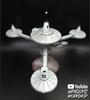 AMT Star Trek Space Station Width Approximately 400mm Plastic Model AMT1415 K-7 Non-Scale