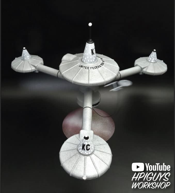AMT Star Trek Space Station Width Approximately 400mm Plastic Model AMT1415 K-7 Non-Scale