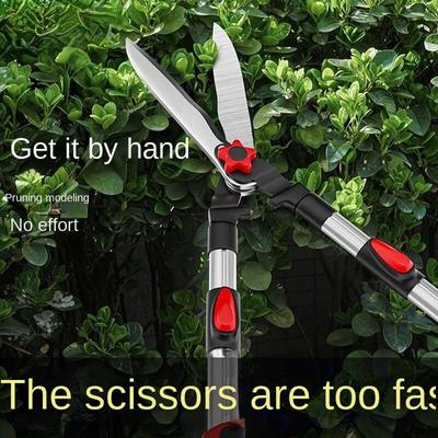 Large Gardening Scissors, Garden Flower Shears, Flower and Tree Pruning Shears, Lawn Trimming Hedge Shears, Lawn Shears for Powerful Pruning Branches.