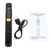 Laser Pointer Black USB Receiver Plug and Play Rechargeable Presentation Click Pointer for Classroom Office Meeting