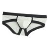 Men's Sexy Triangle Briefs: Double-Layer Pouch, Low Waist, Breathable European-American Design