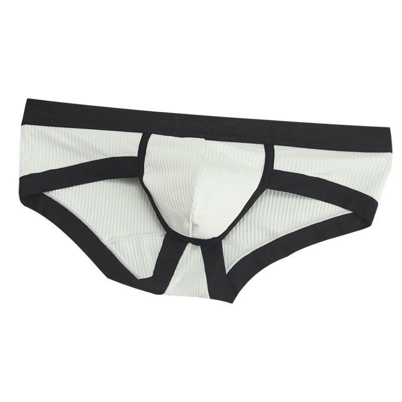 Men's Sexy Triangle Briefs: Double-Layer Pouch, Low Waist, Breathable European-American Design