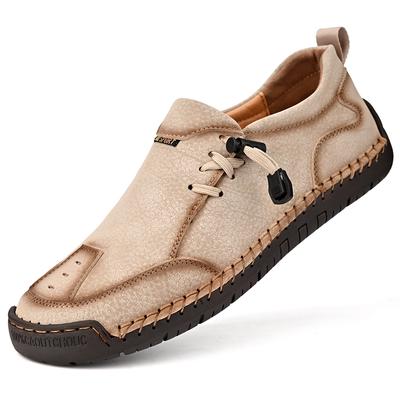 Soft Leather Shoes Men Loafers Comfortable Casual Driving Shoes Moccasins Man Flats Shoes