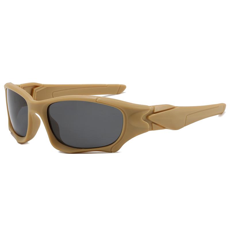 Мужские поляризационные тактические ветрозащитные рыболовные солнцезащитные очки цвета хаки Non-Polarized