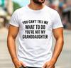 Unisex T Shirts Cotton Unisex T Shirt For Unisex Slim Fit Tshirt Funny Grandpa Tshirt You Cant Tell Me What To Do Gift