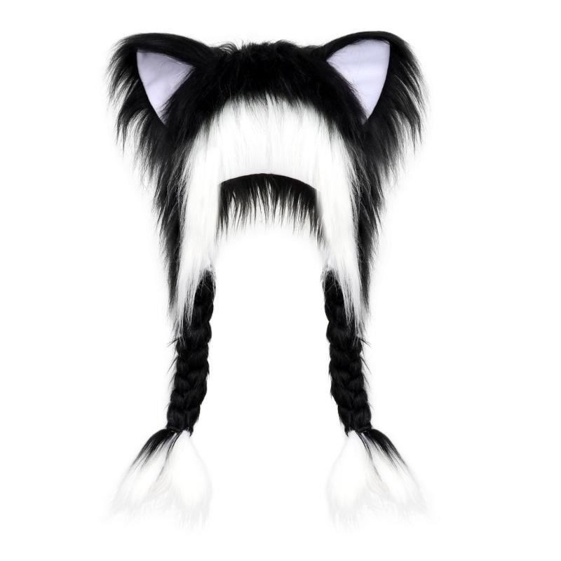 

Fashionable Animal Ear Design Cap Costume Winter Hat For Outdoor Activities