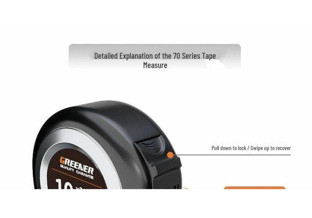 5m Steel Tape Measure with Automatic Lock - Mini, Durable, Stainless Steel Ruler