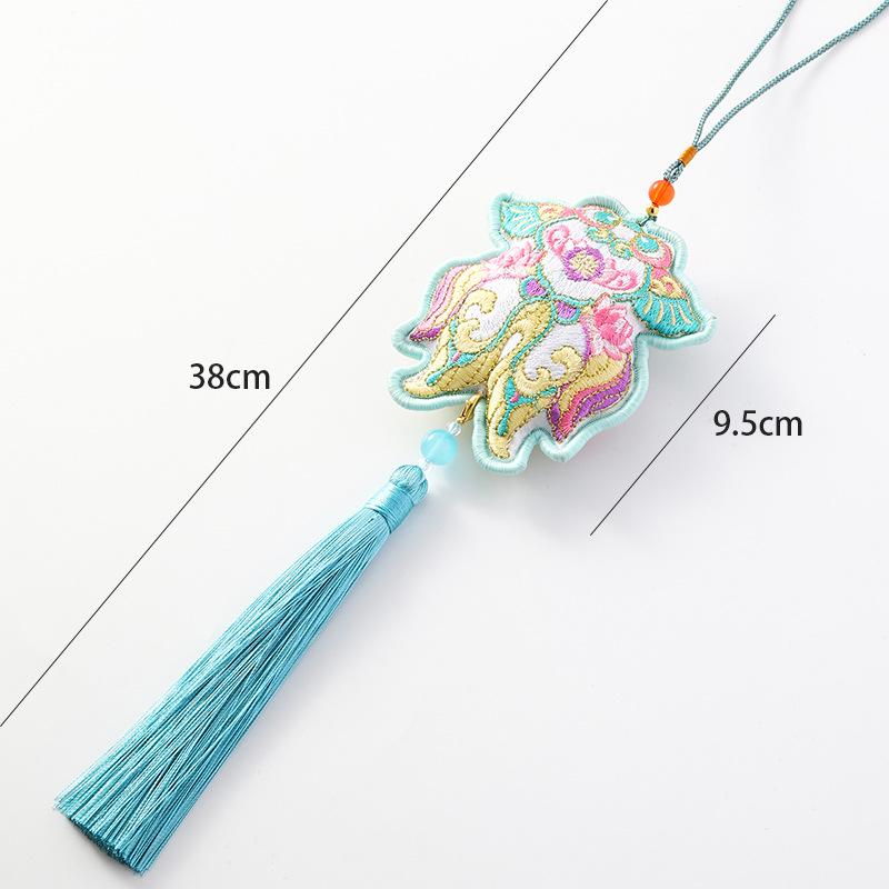 2026 Chinese New Year Metal Bell Pendant Wind Chime - Peace Blessing Ornament