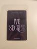 IVE (Explosive) Jang Won Young Secret Apple Music Photocard Transfer