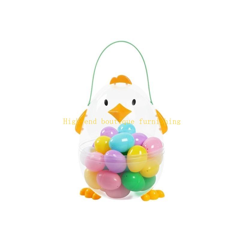  Easters Box Gift Boxes Chicken Treat Candy Box Easters Celebration Box Polystyrene Texture for Treats and Candy