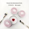 Heart-Shaped Makeup Brush and Sponge Cleaning Soap