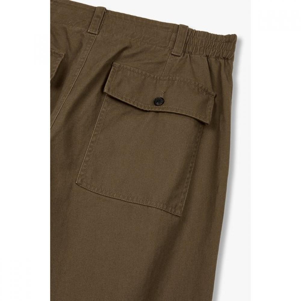 Tomboy Men Cotton Twill Pattrigue Pants 91m6431831ar