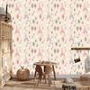 Trees and flowers wallpaper for living room and bedroom 50x1000