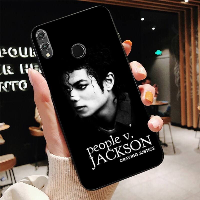 YNDFCNB Superstar Michael Jackson Phone Case For Huawei Honor 8X 8A 9 10 20 Lite 30Pro 7C 7A 10i 20i