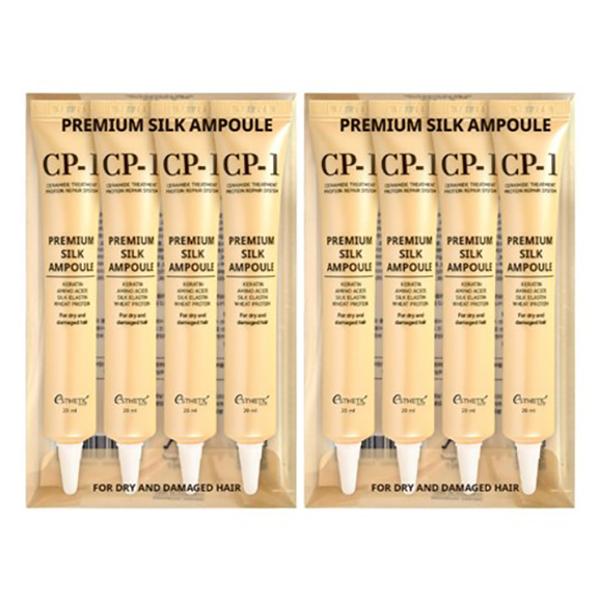 

CP-1 Премиальная шелковая ампула (20 мл x 8) – Быстро впитывающееся протеиновое средство для волос с гидролизованным шелком и экстрактом киноа, корейское