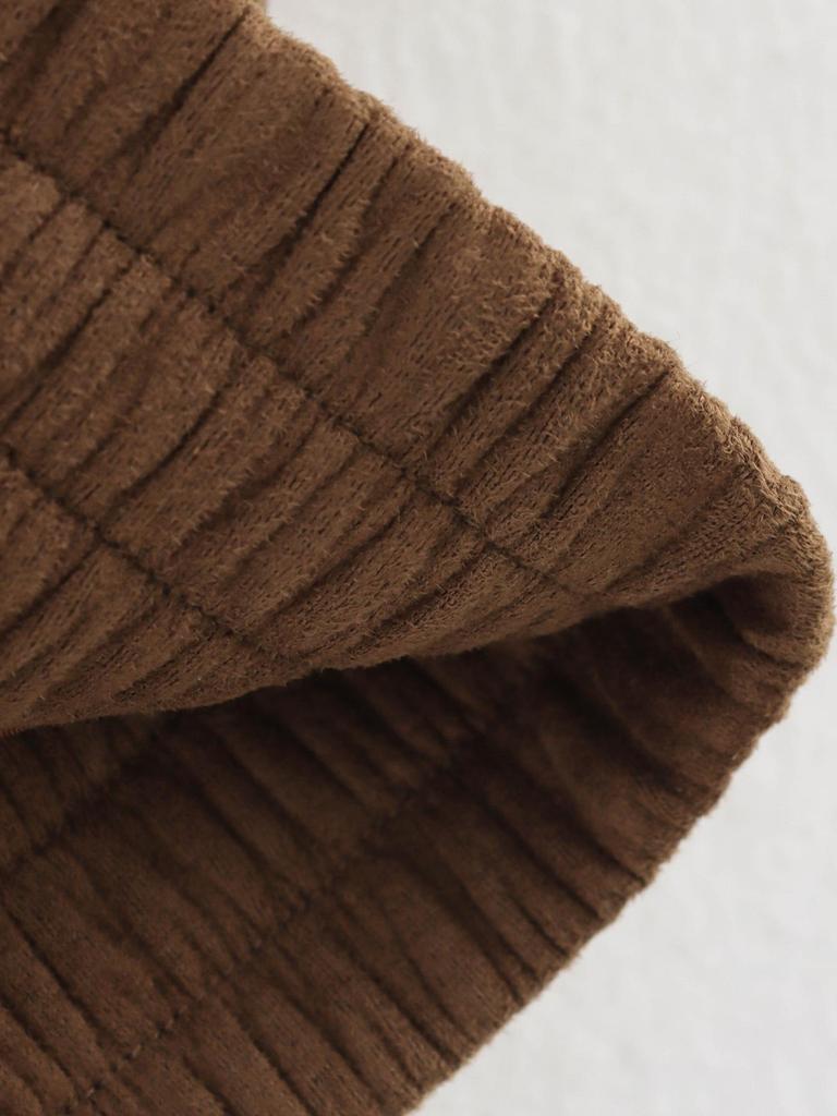 Damen 2025 Frühling/Herbst Wildleder-Bomberjacke - Lässig, lockere Passform, Oberbekleidung im euroamerikanischen Stil