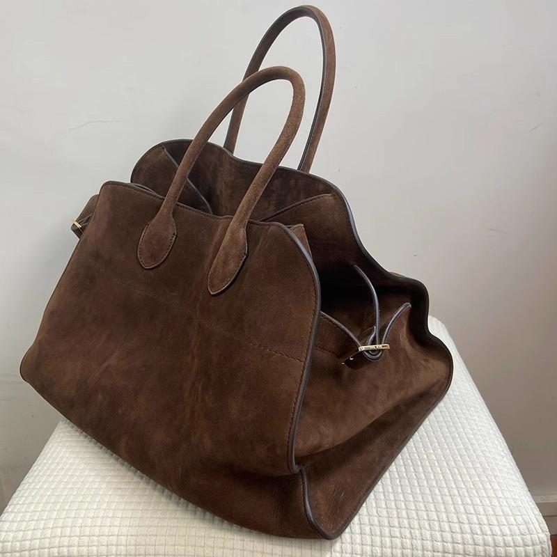 

Tote Bag for Women 2025 New Spring Summer High-End Niche Design Large Capacity Commuter Vintage Suede Handbag