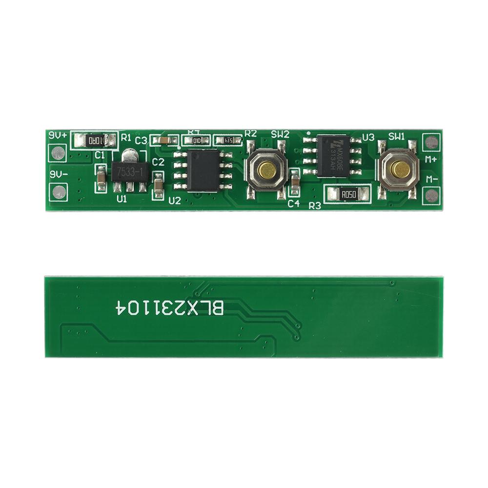 

Forward/Reverse Switch Momentary Switch Board DIY Electric Screwdriver Miniature DC Motor Control Driver Module зелений