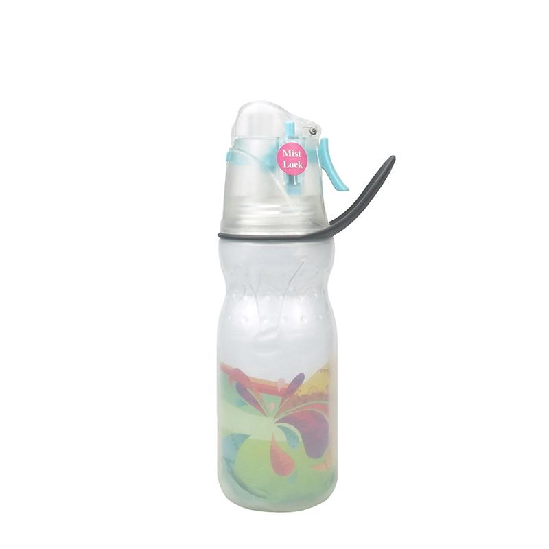 Bidon ze spryskiwaczem Dwuwarstwowy 3 w 1 Wielofunkcyjny Izolacja na zimno Sporty outdoorowe Podróże Kemping Przenośny Odporny na upadki Kubek sportowy termos