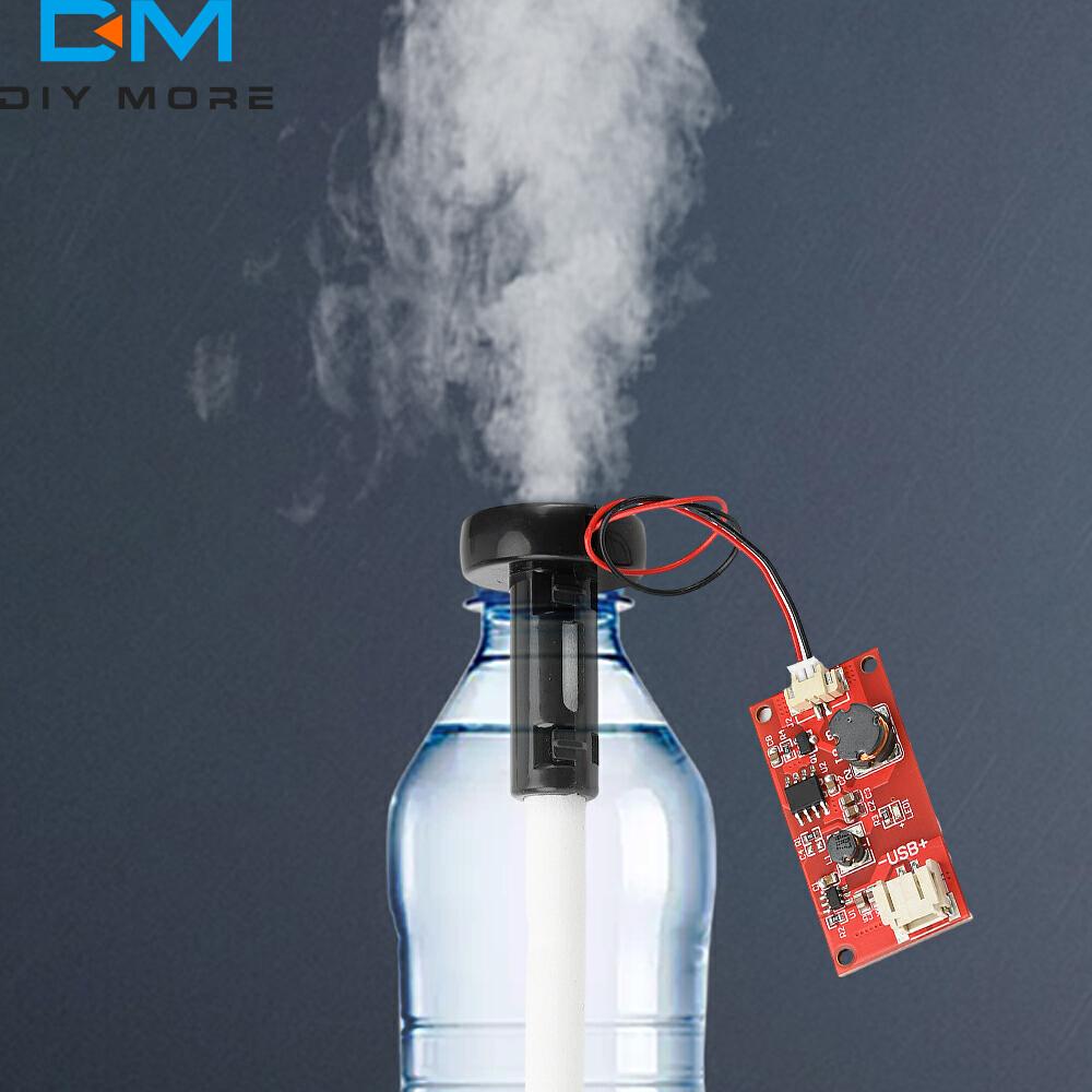 DC 6-24V Wide Voltage Single Spray Humidifier Module Ultrasonic Atomization Control Board Humidifier Module