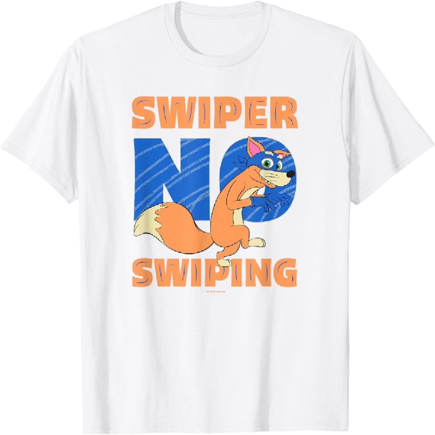 Dora (2024) Swiper No Swiping T-Shirt S белый